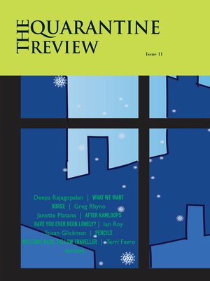 cover image of The Quarantine Review, Issue 11